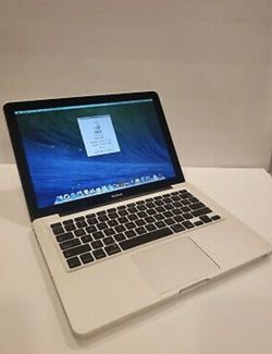 2012/13 MacBook Pro 13 inch. 2.5Ghz i5 4GB Memory 500GB Hard drive