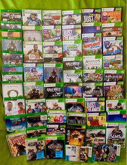 55+ games XBOX 360 and XBOX ONE Game Lot 🔥🔥🔥Come out to $3 a game