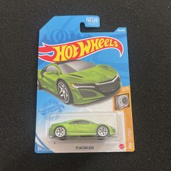 Hot Wheels '17 Acura NSX Green #148 148/(contact info removed) HW Turbo 5/5