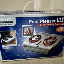 New! Homedics Therapist Select Foot Pleaser Ultra