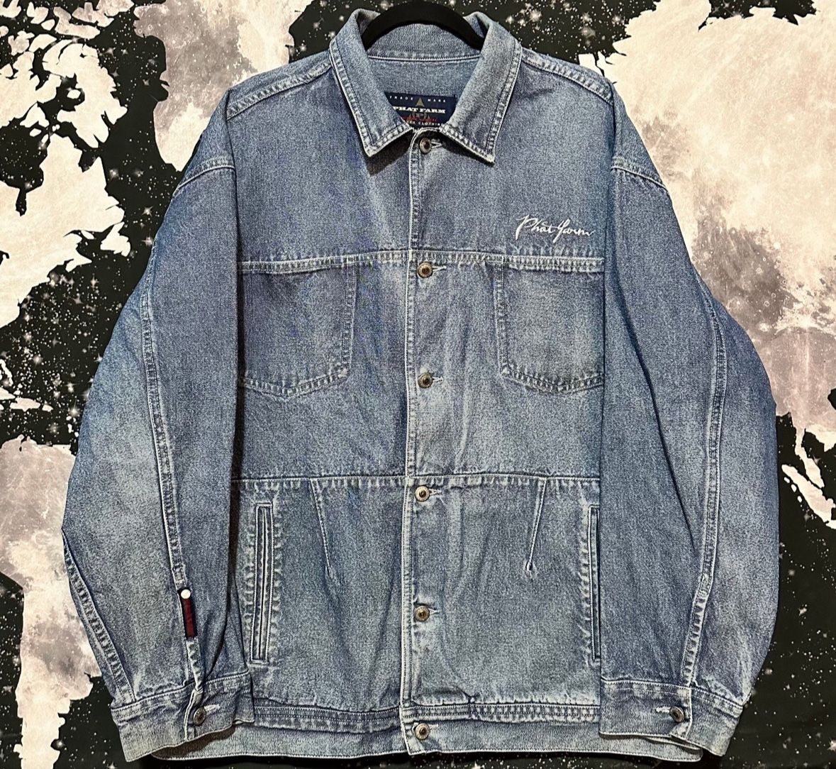 Denim Style Hip Hop Jean Jacket 