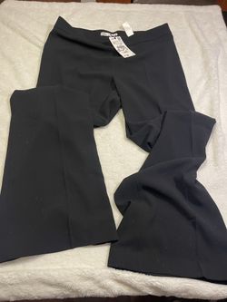 black zara pants