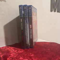 🎮 PS4 Spider-Man Game Bundle – Miles Morales, Spider-Man Remastered & Spider-Man (3 Games Total)