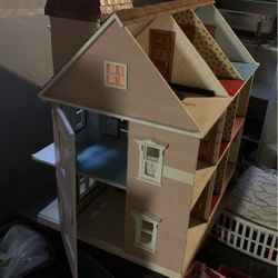 A Large Vintage Beautiful Doll House