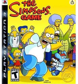 Playstation 3 The Simpsons Game
