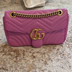 Authentic Gucci Marmont pink