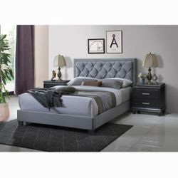 QUEEN BED FRAME NO MATTRESS 