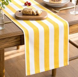 Yellow striped runner