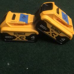 Batería Dewalt Xr 4 Amps