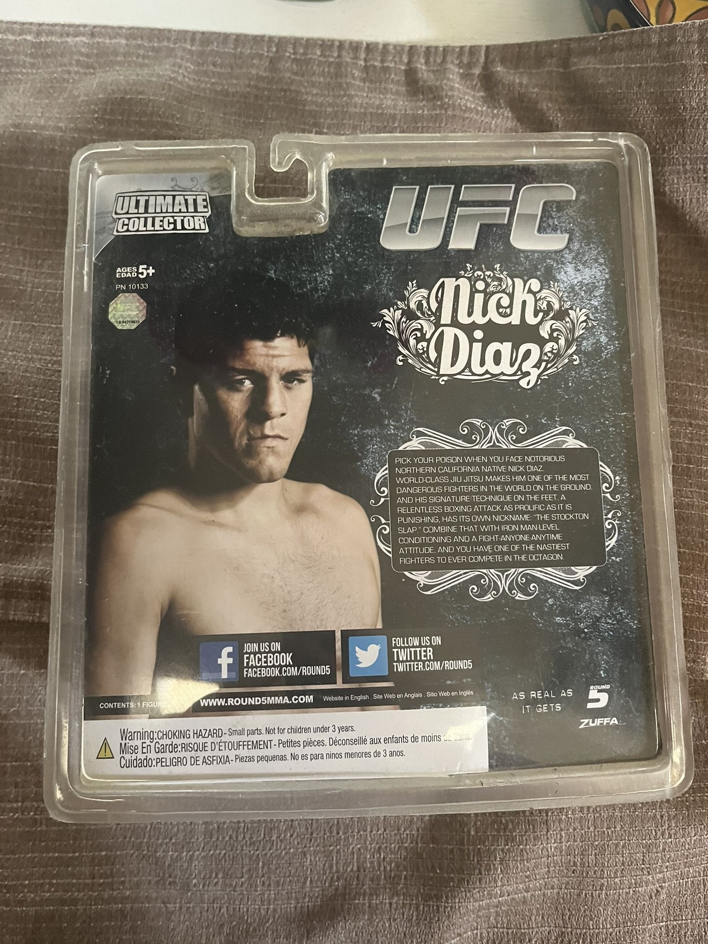Nick Diaz Action Figure Rare