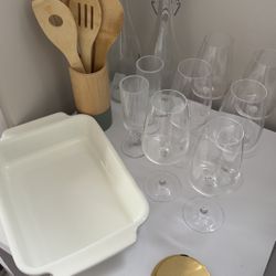 Kitchen Bundle – Dish Rack, Organizer, Cookware, Trash Can & More