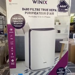 Winix D480True HEPA 3-Stage Air Purifier, AHAM Verified for 480 sq. ft.