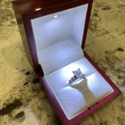 TRADE?  Natural ‘Princess Cut Diamond’ Ring 💍