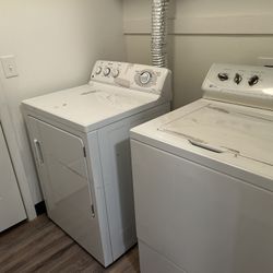 May Tag Heavy Duty Washer And  GE Dryer Great Condition And Working Great 