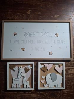 Baby room decor