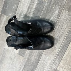 Timberland Black Strap Heal Shoe