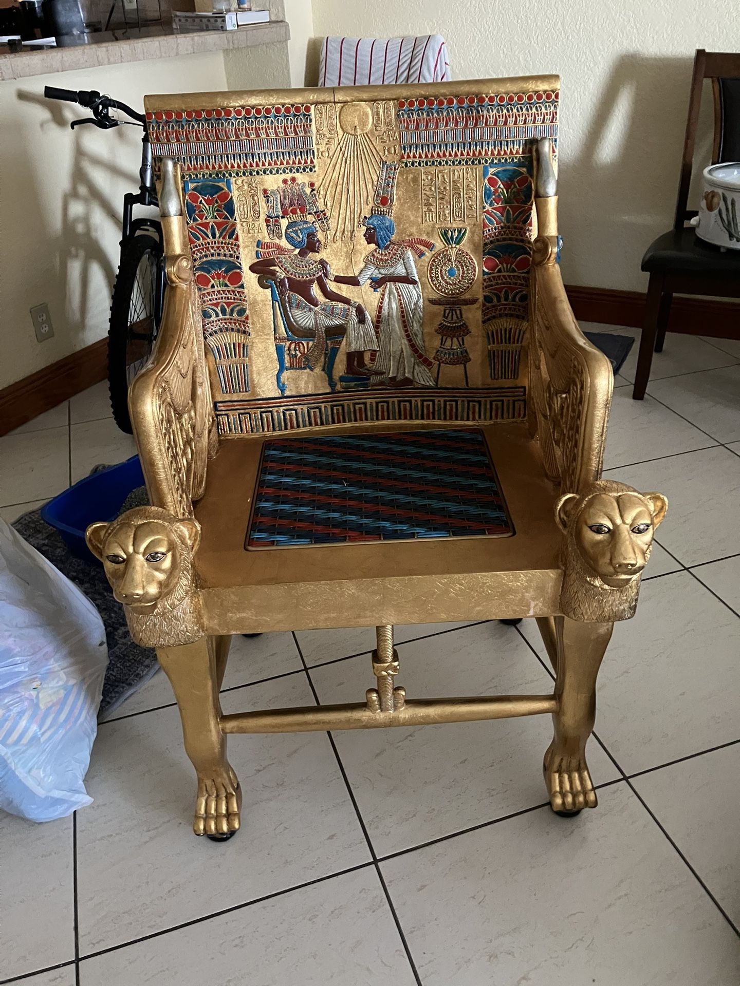 Egyptian Royalty Chair