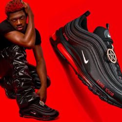 air max 97 satan shoes lil nas x collab with MSCHF 