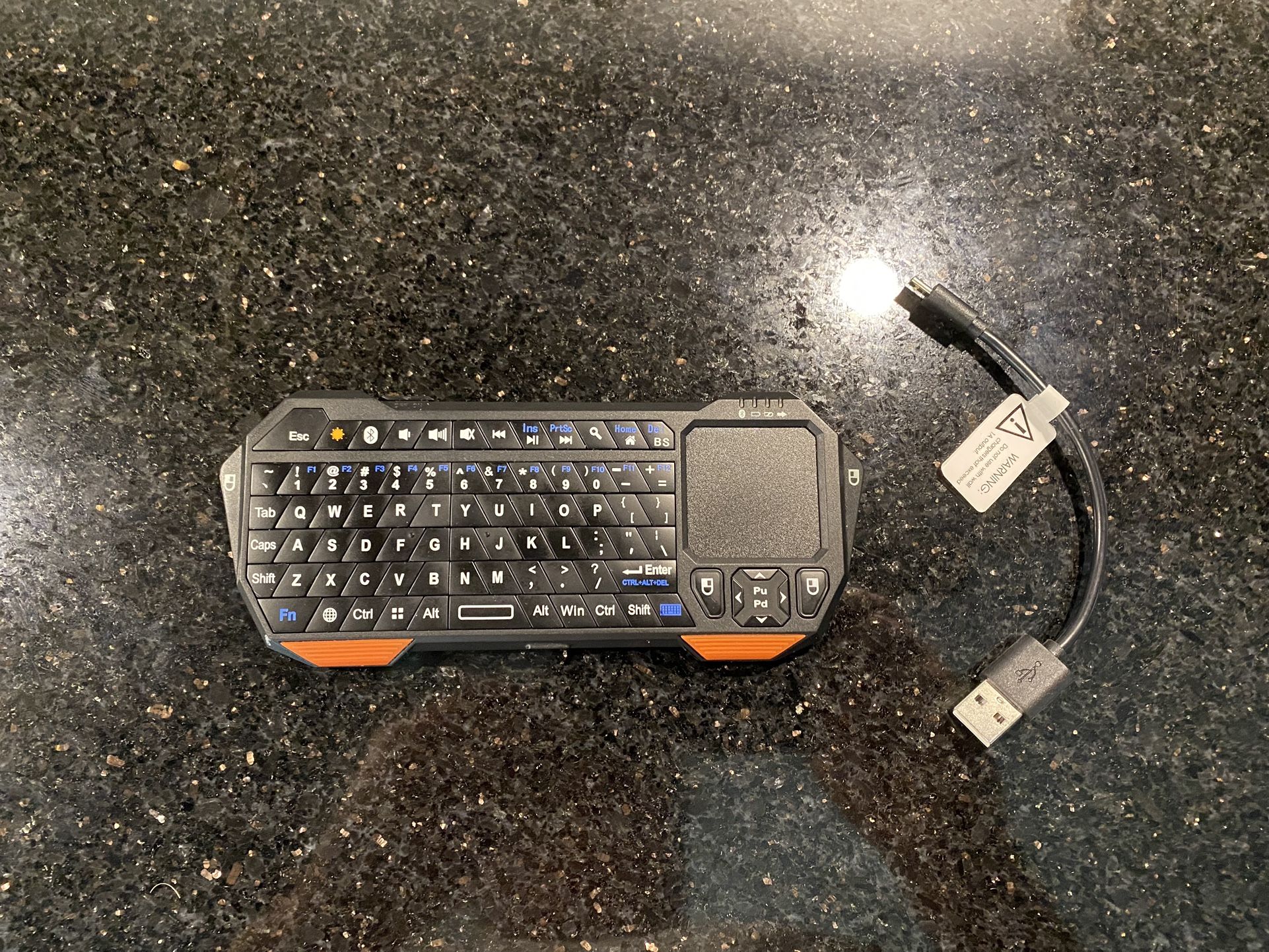 Mini Wireless Bluetooth 30 Keyboard Mouse Touchpad for Windows, Android, iOS