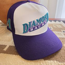 Arizona Diamondbacks '47 Brand Embroidered Logo Snapback Hat Cap NEW
