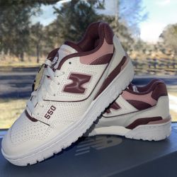 New Balance 550 Washed Burgundy