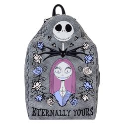 Loungefly X Nightmare Before Christmas Jack & Sally Eternally Yours Tombstone Mini Backpack