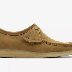 CLARKS MENS WALLABEE MID TAN SUEDE (contact info removed)8 Size 9
