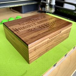 Handcrafted Custom Wooden Keepsake Box