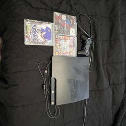 PS3 With 3 Games