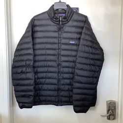 Patagonia Black Puffer Jacket - Mens XXL 
