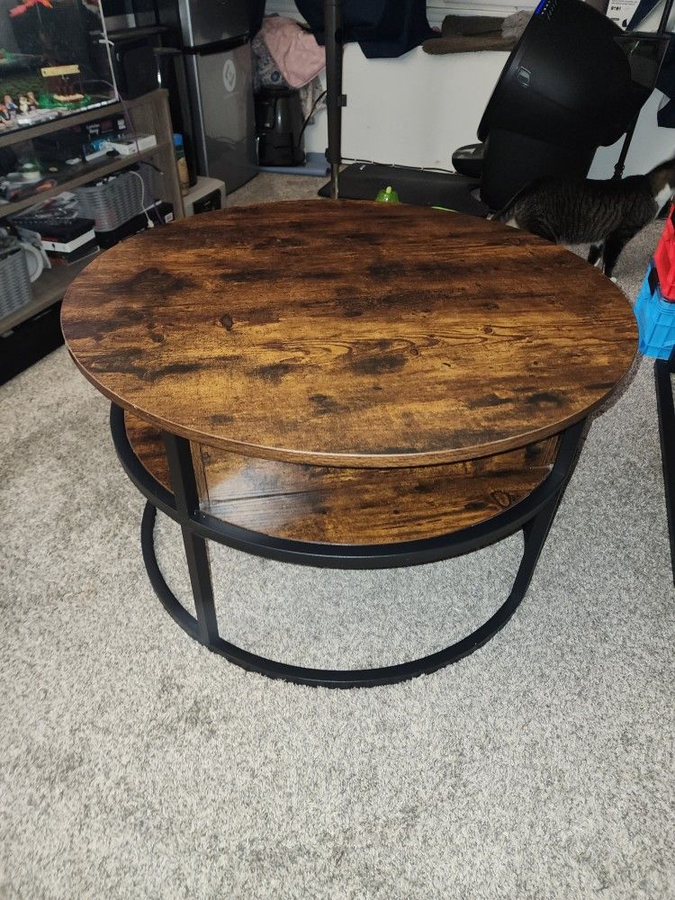Coffee Table With Compartment