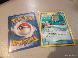 Omanyte #60 Pokemon Legend Maker Semi-NM
$25 each 2 available