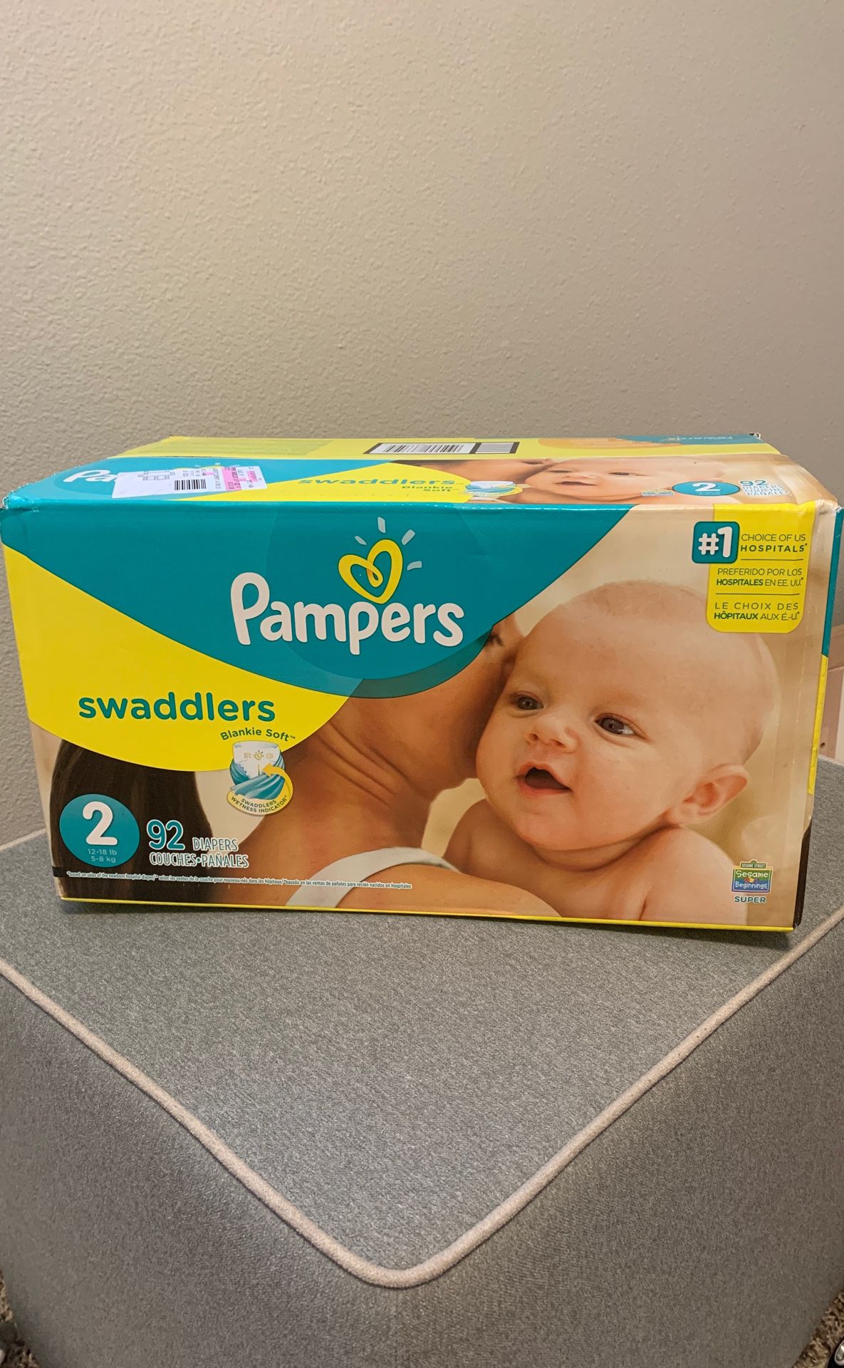 Pampers Swaddlers size 2