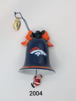 Denver Broncos ornament collection