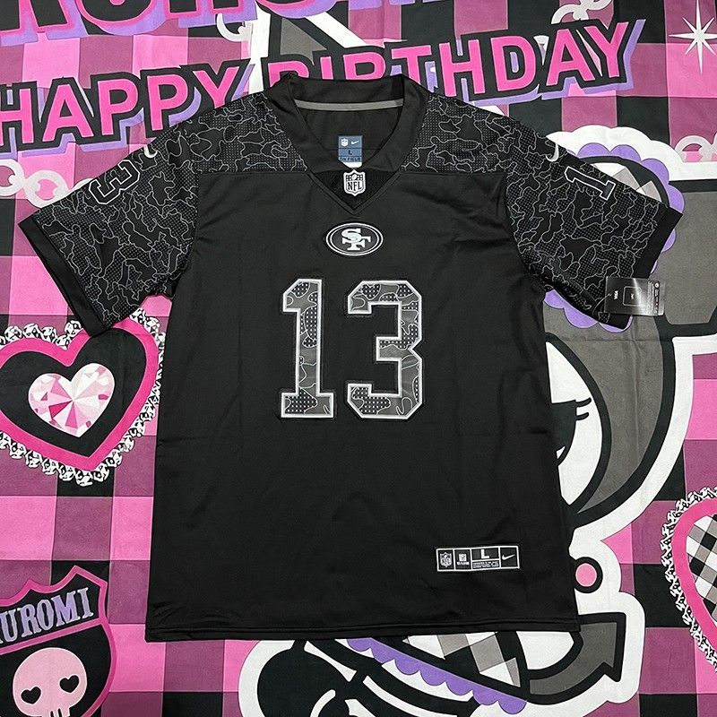 San Francisco 49ers Black Jersey #13 Brock Purdy NFL