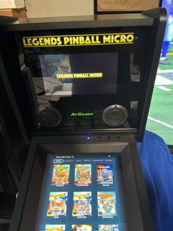At Games Legends Pinball Micro HD Virtual Pinball Machine