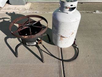 High Output Propane Burner with Tank