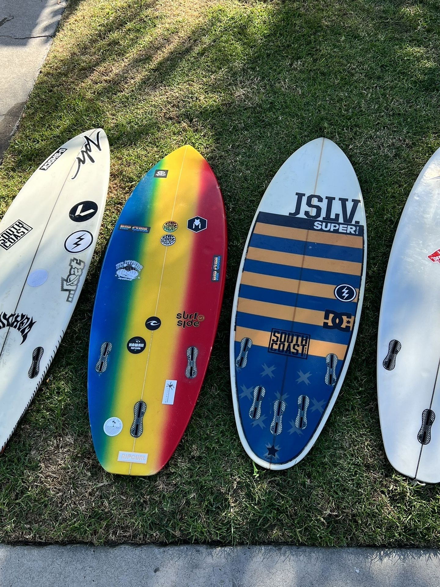 5 3 Lost 4’ 9” Custom Rainbow 4’ 11” Super ‘5 4” T Patterson