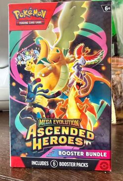 Pokemon Mega Evolution Ascended Heroes Booster Bundle Box