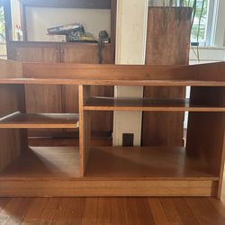 Wood Entertainment Center