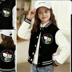Girl’s Sanrio Baseball Jacket size 9-10 yo