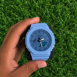 Casio G-Shock Watch Light Blue