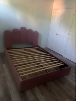 Pink Queen Size Bedframe