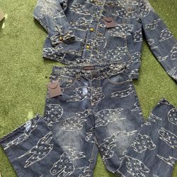 Denim Sets For Men Size M/L/XL Brand New 