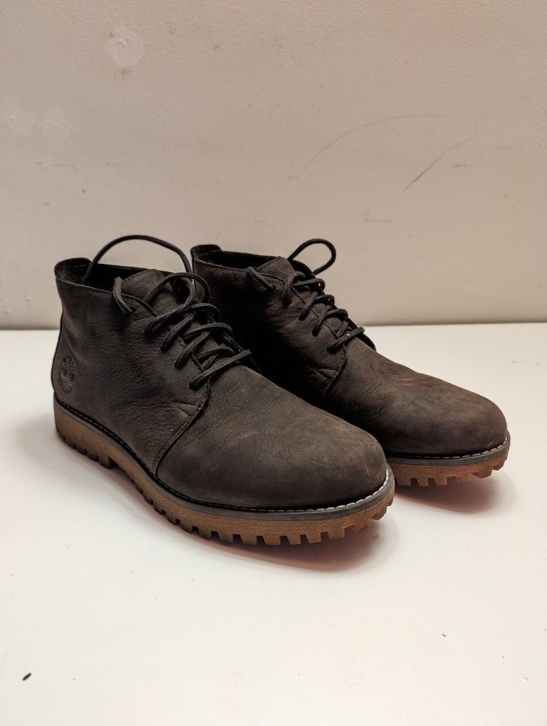 Timberland Jackson's Landing Waterproof Chukka DK Brown Full Grain (Mens Size 9)