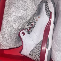 Jordan 3 “Cardinal”