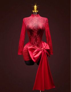 Red Cute dress M