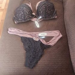 Adoreme 34c Bra And Underwear Brand New With Tags 