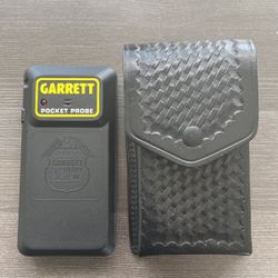 Garrett Pocket Probe Enforcer G2 9volt model 11655 with carrying case. Never used