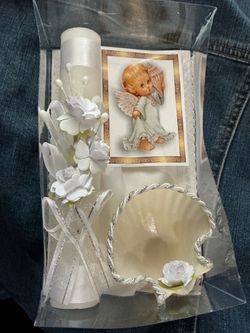 Baptism Candle Set